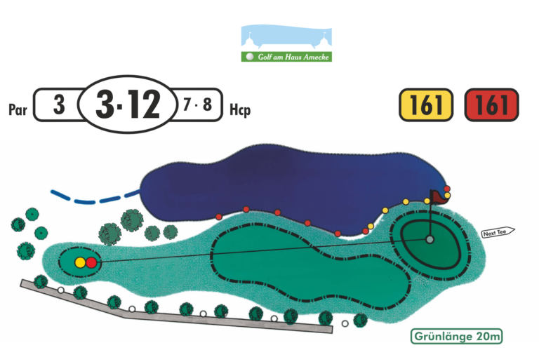 Golf am Haus Amecke - Bahn 3/12
